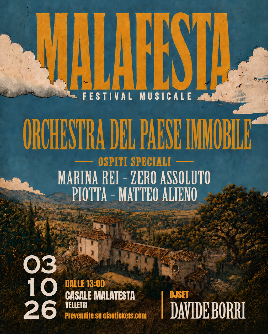 Malafesta - Orchestra del Paese Immobile
